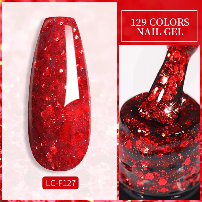 Vernis gel semi-permanent, teintes roses — vue 5