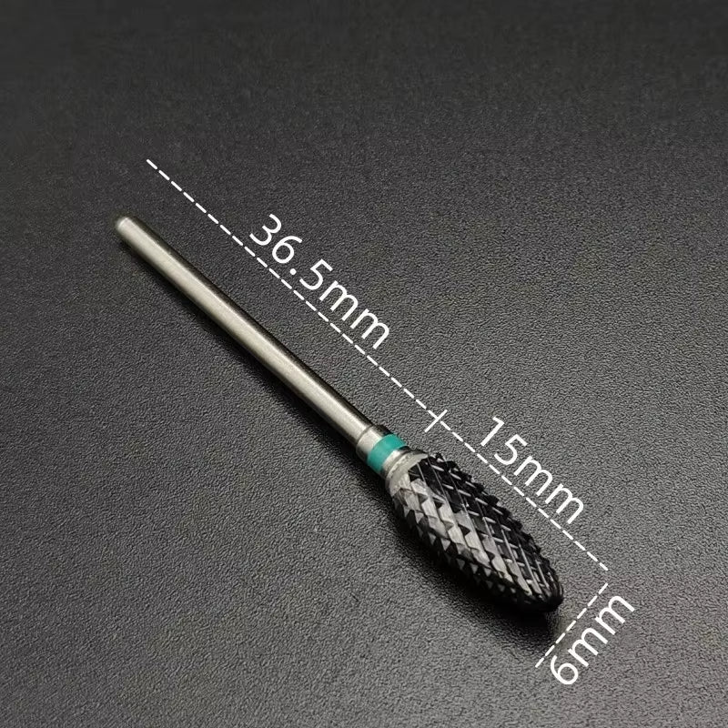 Ceramic Carbide Nail Drill Bit Rotate Burr Milling Nail Cutter Bits Electric Drill Machine for Manicure Pedicure Tools