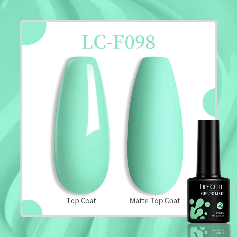 Vernis gel semi-permanent, teintes pétillantes — vue 8