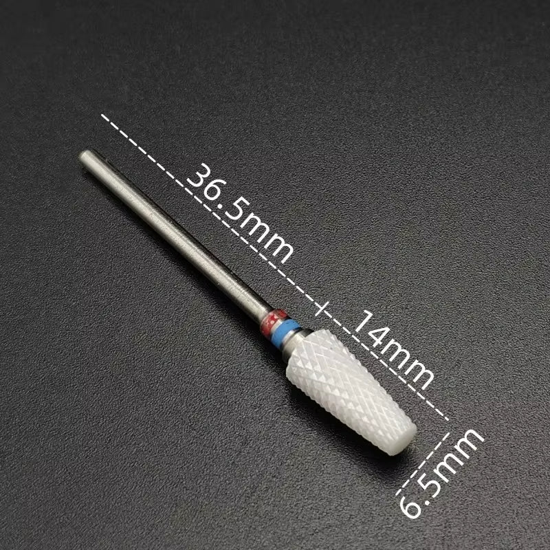 Fraise à ongles en zircone, forme conique — vue 10