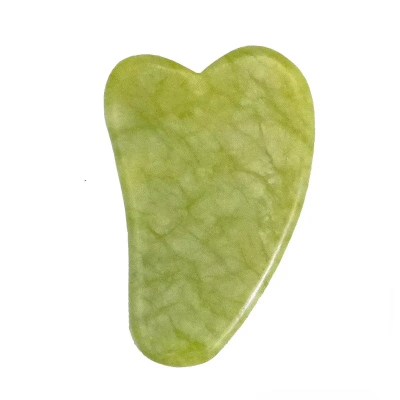 Natural Jade Roller Massager for Face Roller Facial Lifting Anti-Wrinkle Gua Sha Jade Stone Face Massager Beauty Skin Care Tool